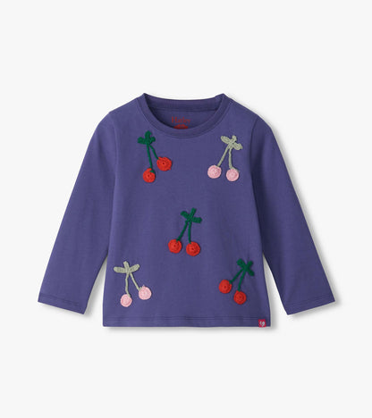 gathered back tee