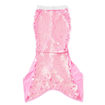 Pink Paillette Mermaid Tail