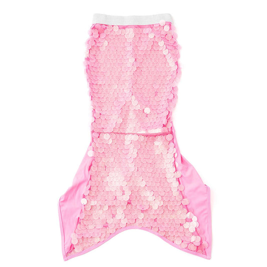 Pink Paillette Mermaid Tail