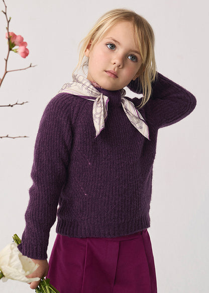 5.881 scarf detail sweater
