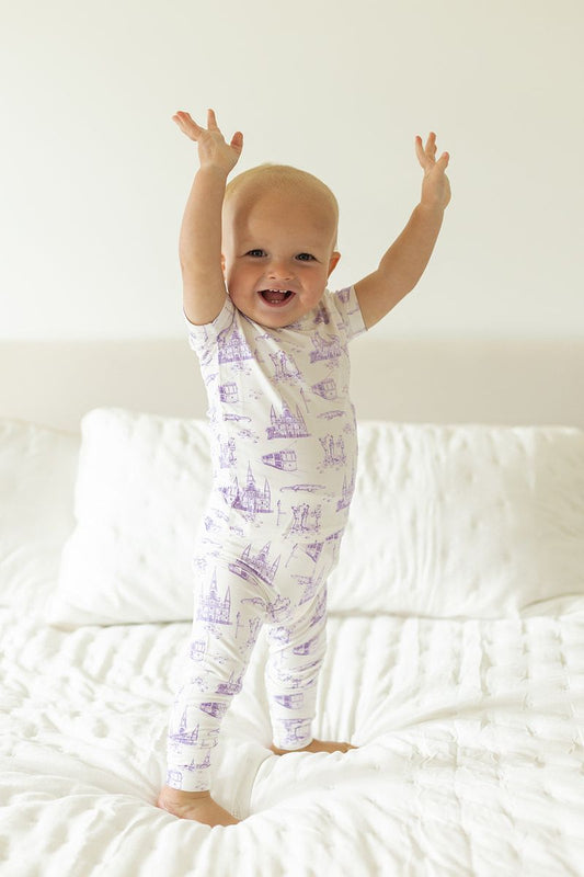 Toile 2 Piece Pajama Set | 2-6