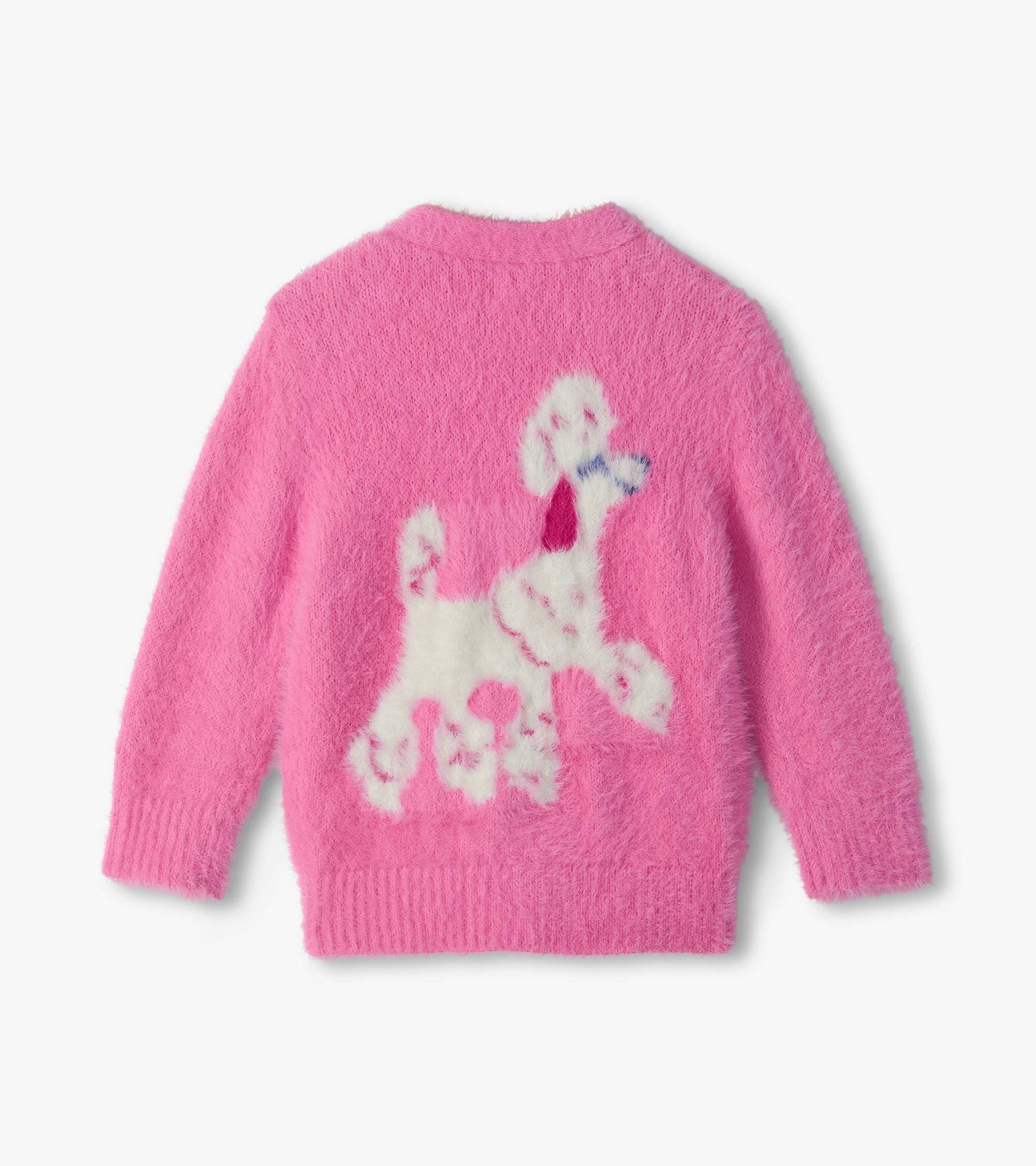 fuzzy cardigan