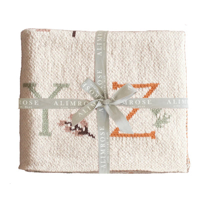 Alphabet Baby Blanket