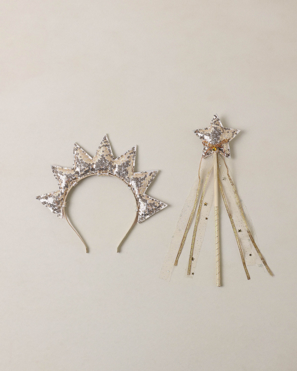 sun crown + wand