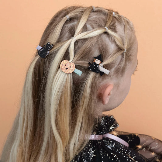 halloween hair clips