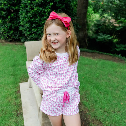 Stella Long Sleeve Sweatshirt & Short Set