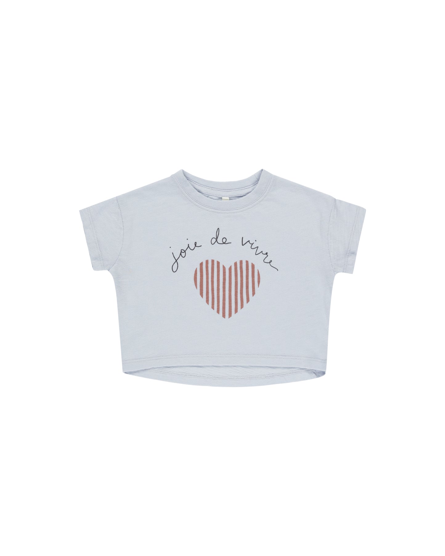 Joie De Vivre Boxy Tee | 2-6