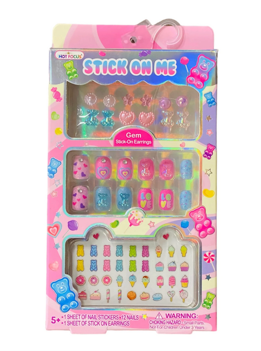 Stick on Me, Gummy Bear Nails Set