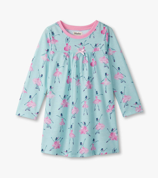ballet school long sleeve nightdress