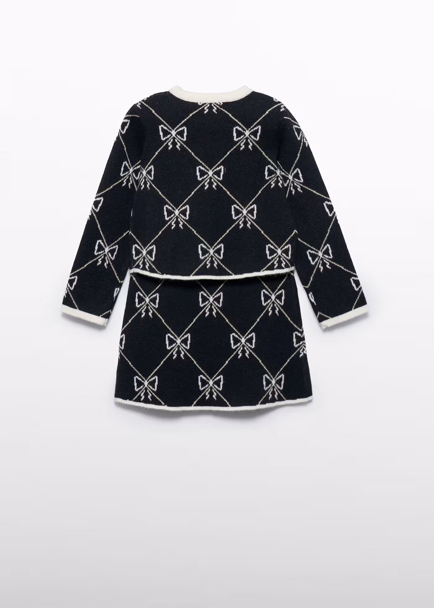 tricot skirt set