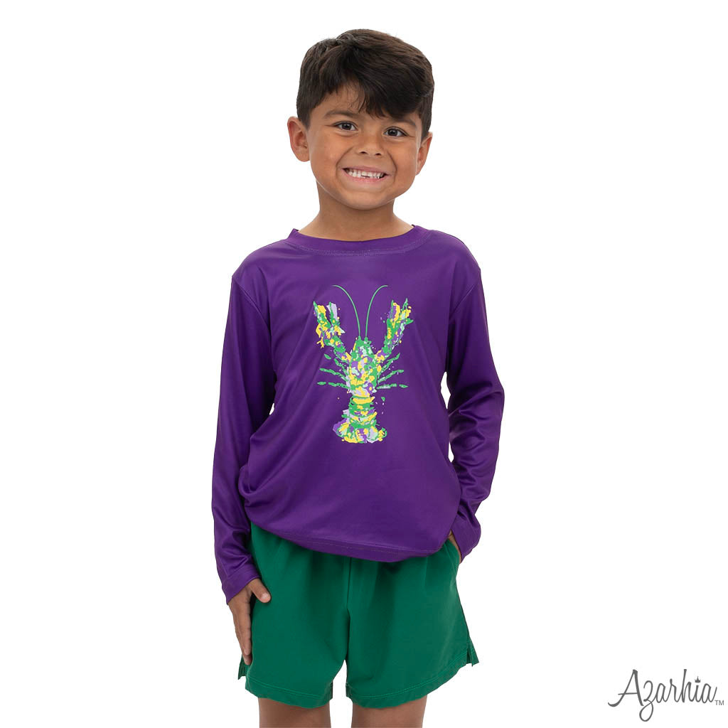 MG Watercolor Crawfish L/S Drifit