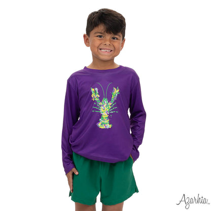 MG Watercolor Crawfish L/S Drifit