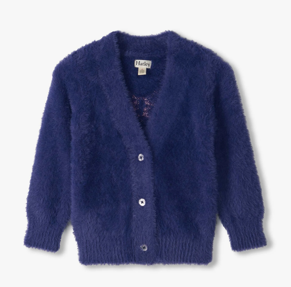 fuzzy cardigan