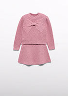 5.592 skirt set w/bow