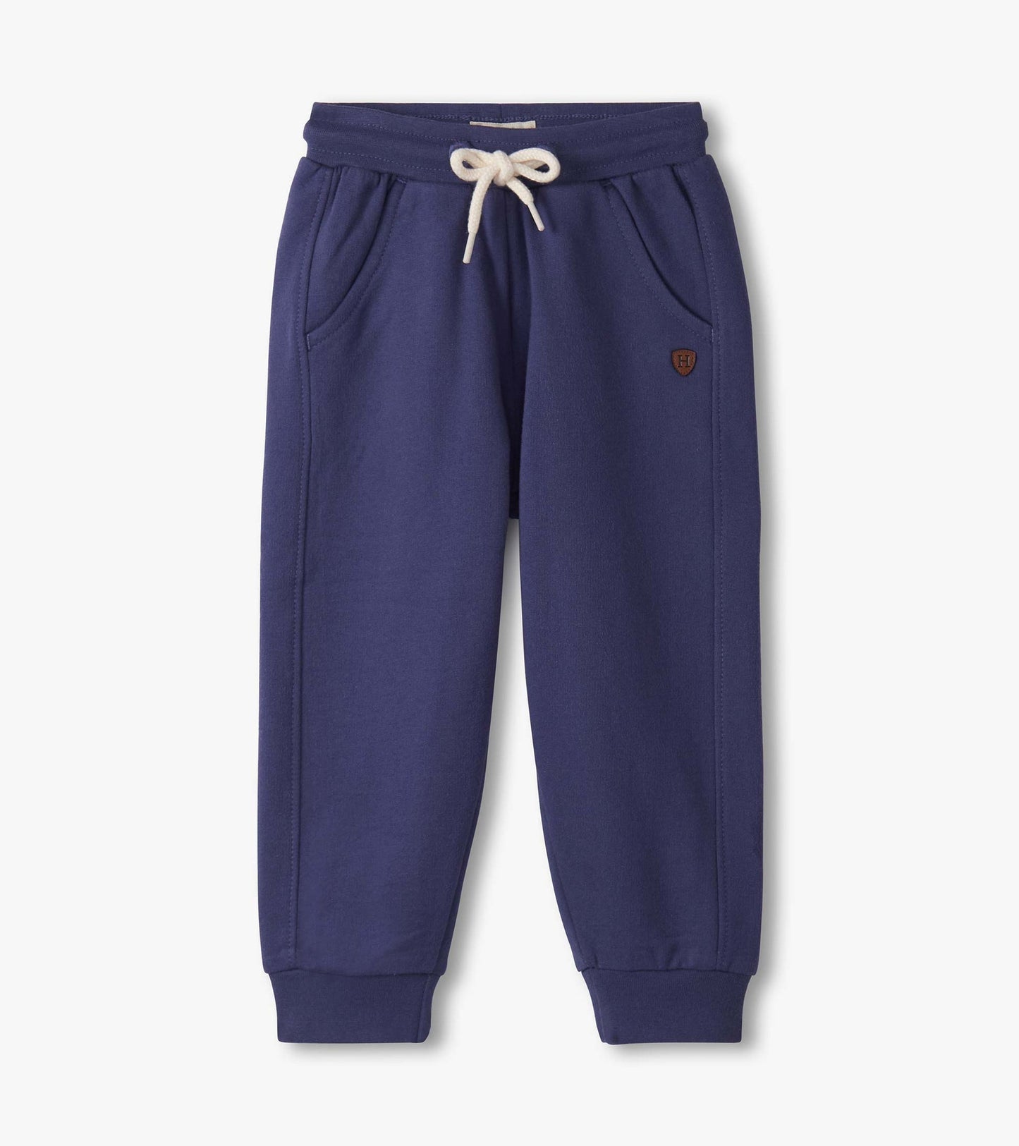 melange track pants