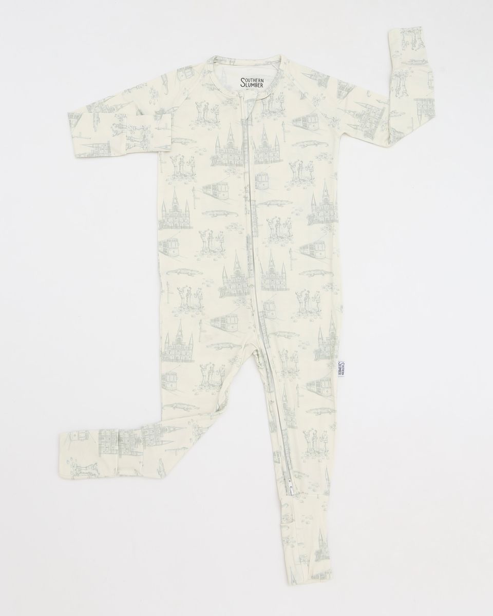 Toile Double Zipper Sleeper