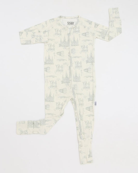 Toile Double Zipper Sleeper