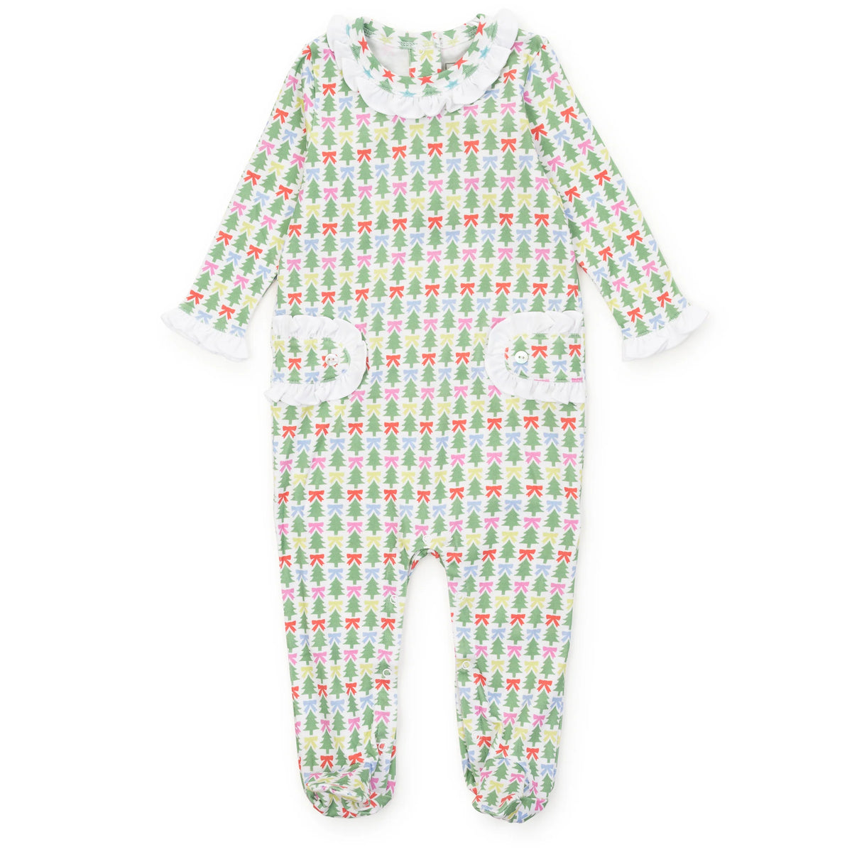 lucy footed romper