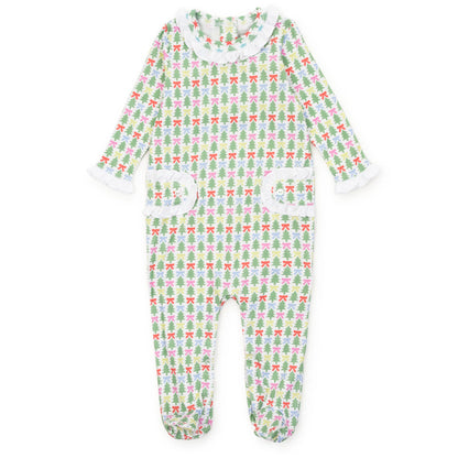 lucy footed romper