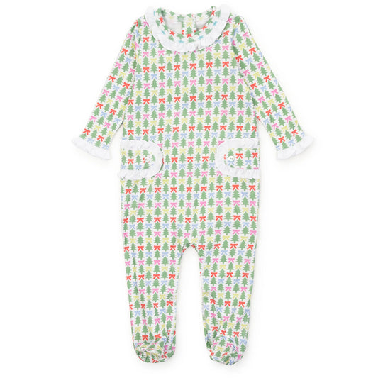 lucy footed romper