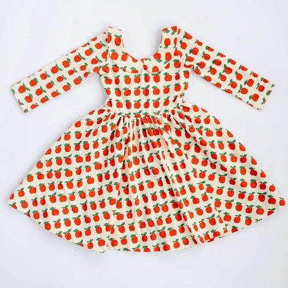 3/4 slv twirl dress