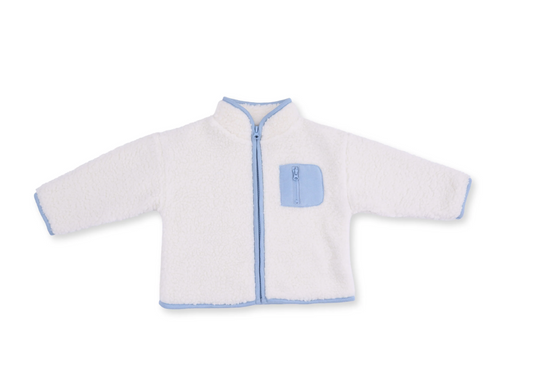 sherpa zip jacket