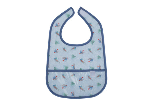 wipe it bib (apple of my isla)