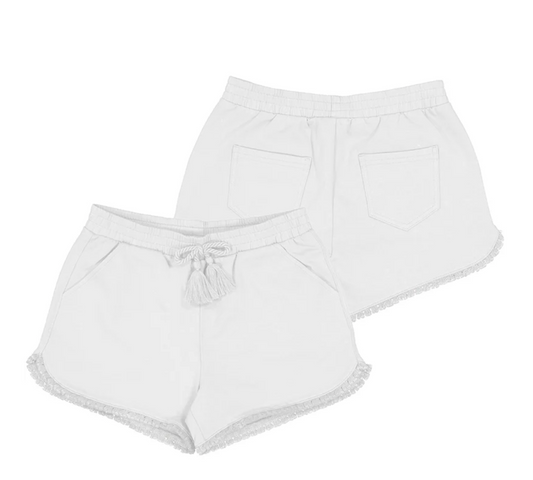 Chenille shorts White 16
