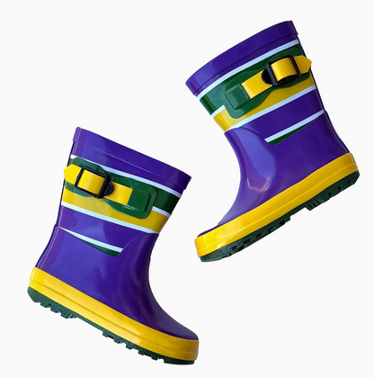 Mardi Gras Rain Boots | 1 - 5