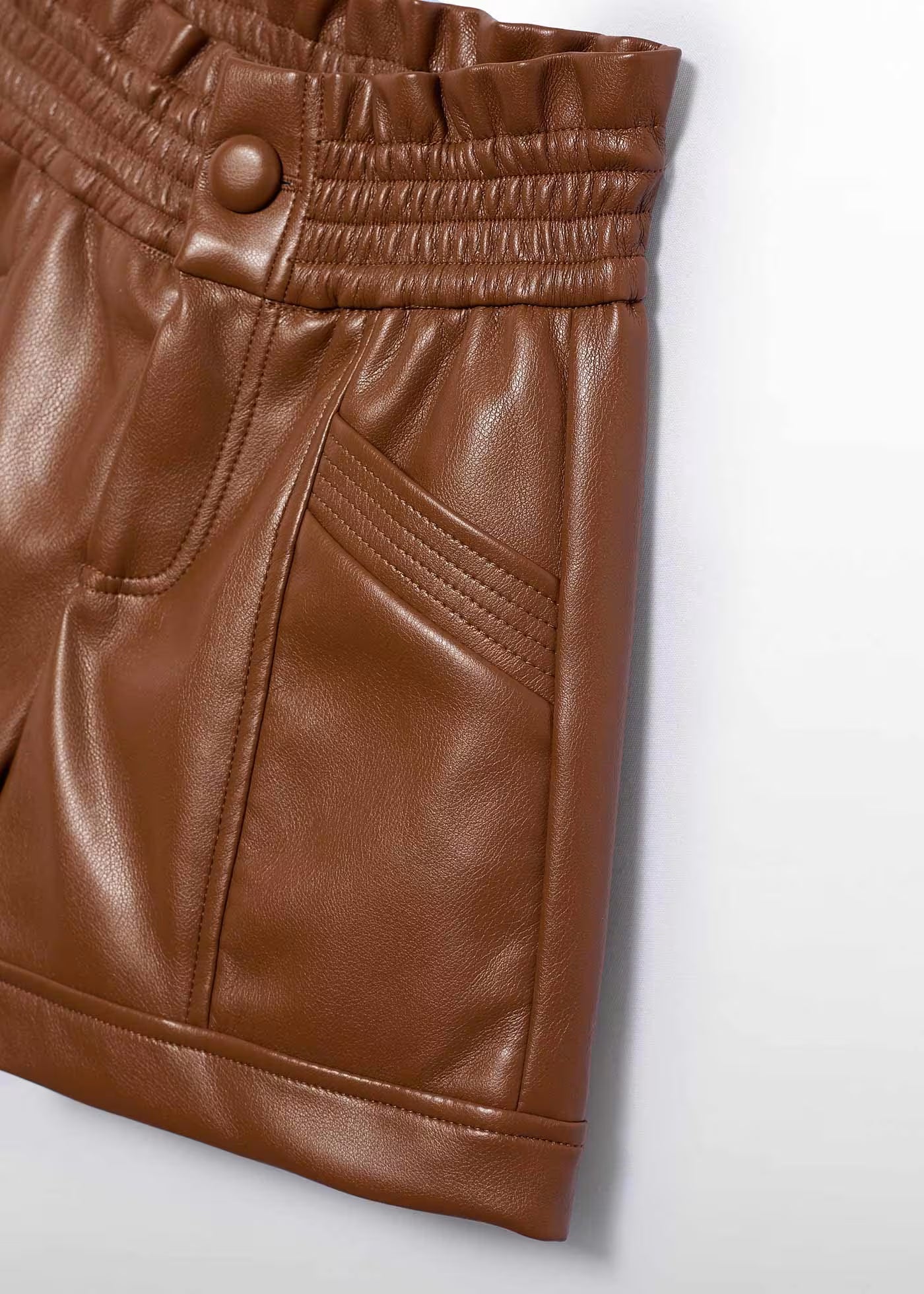 leathered short