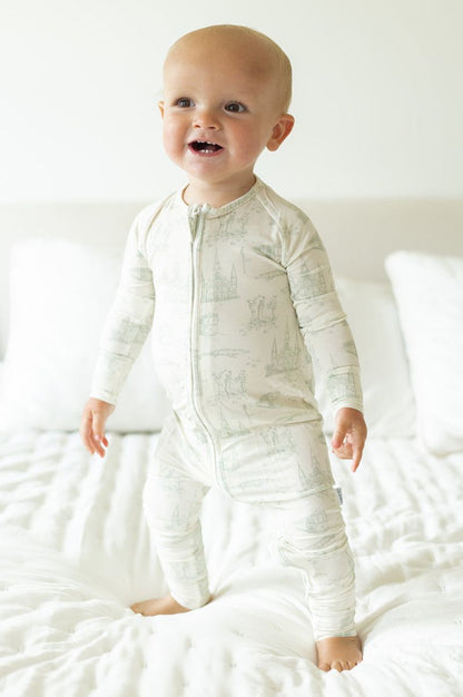 Toile Double Zipper Sleeper