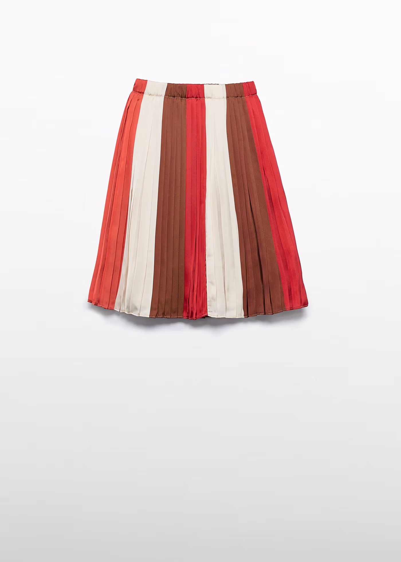 midi pleated skirt