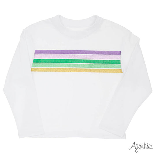 MG Glitter Lines L/S Tee