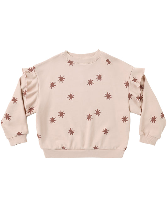 ruffle sweatshirt