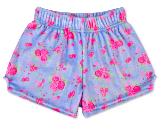 ditsy floral plush short