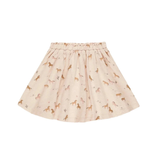 Girls Mae Skirt - Horses | 7-16