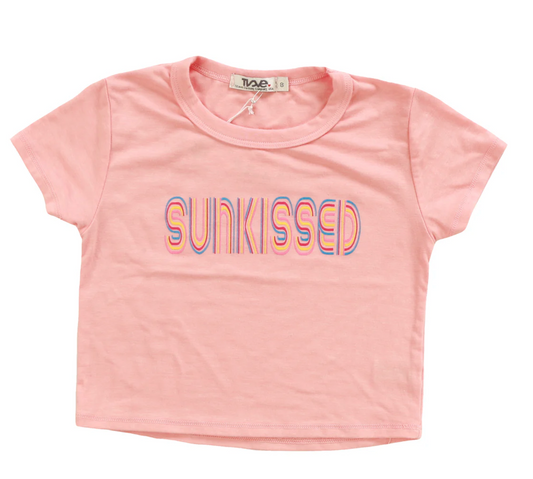 crop baby tee sunkissed