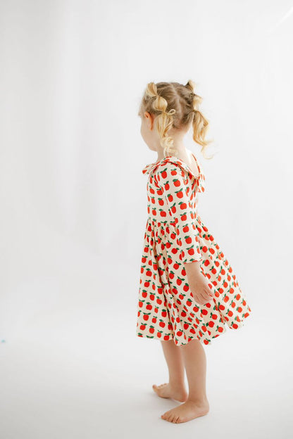 3/4 slv twirl dress