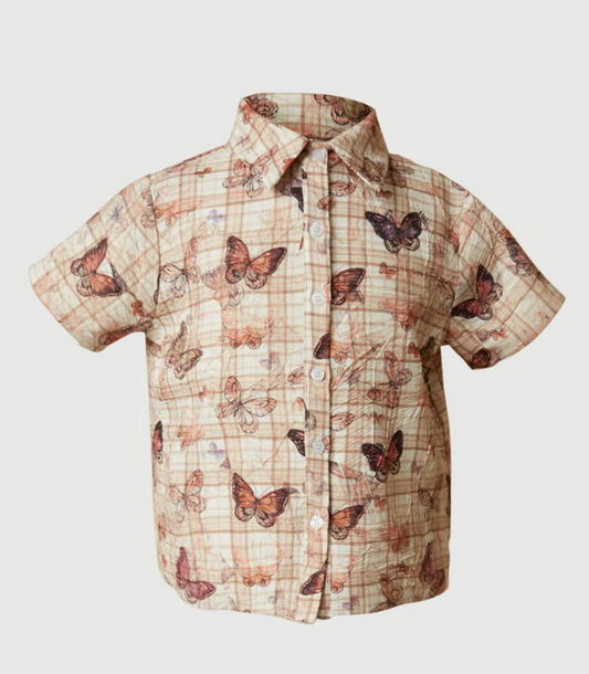 smithsonian butterfly shirt