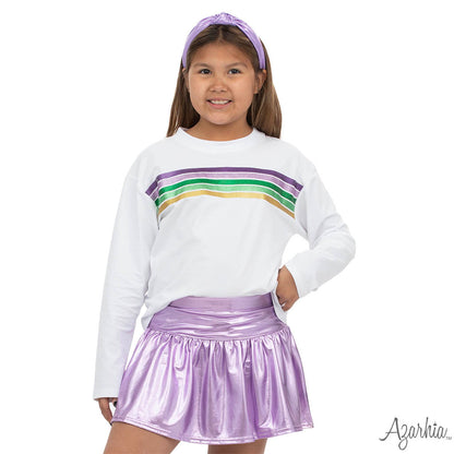 MG Glitter Lines L/S Tee