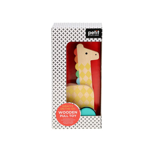 Giraffe Wooden Pull Toy