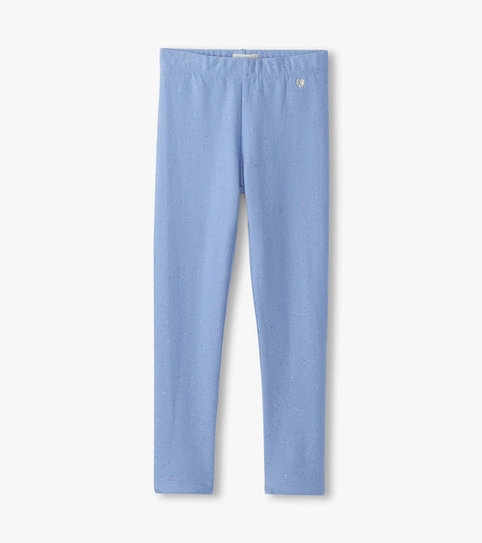 cornflower blue cozy leggings