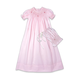 Baby Girl Rosebud Daygown Set