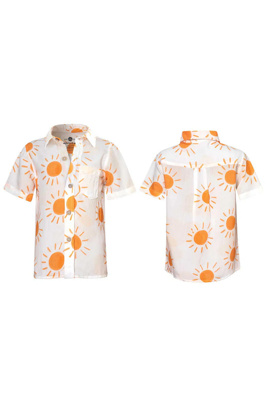 Boys Guayabera Shirt