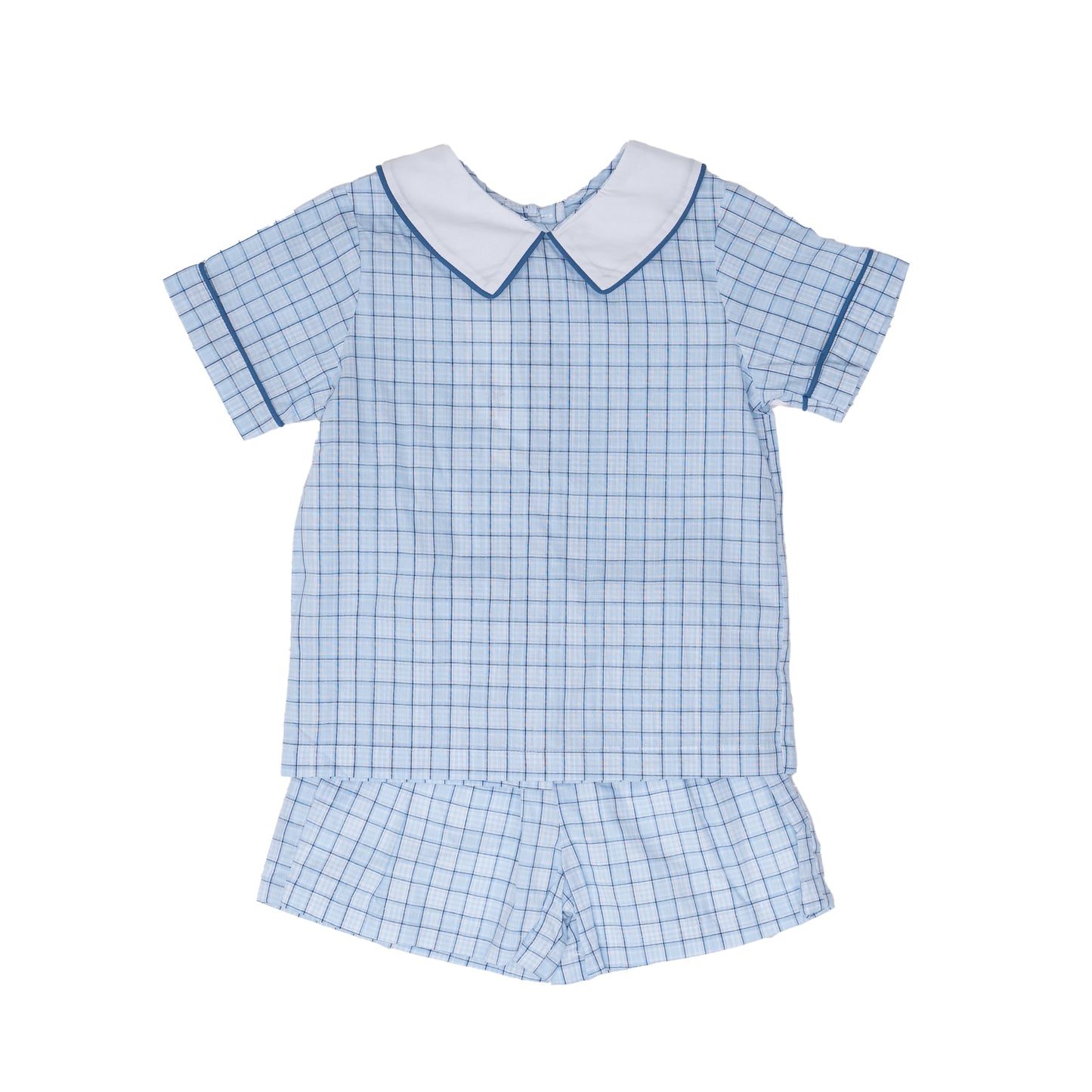 John Blue + Plaid Short Set | Infant