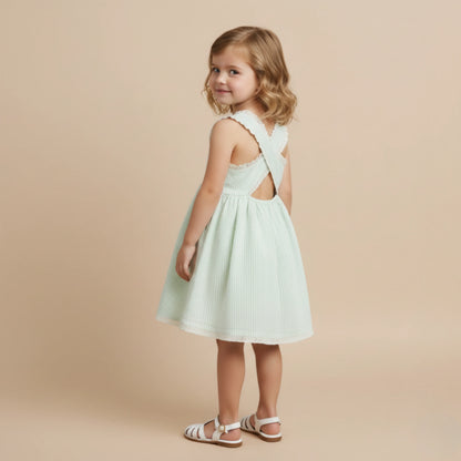 Cross Back Dress