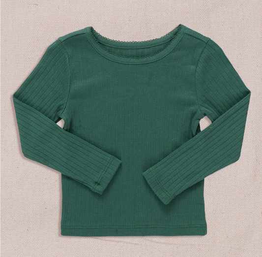 seesaw long sleeve rib t-shirt