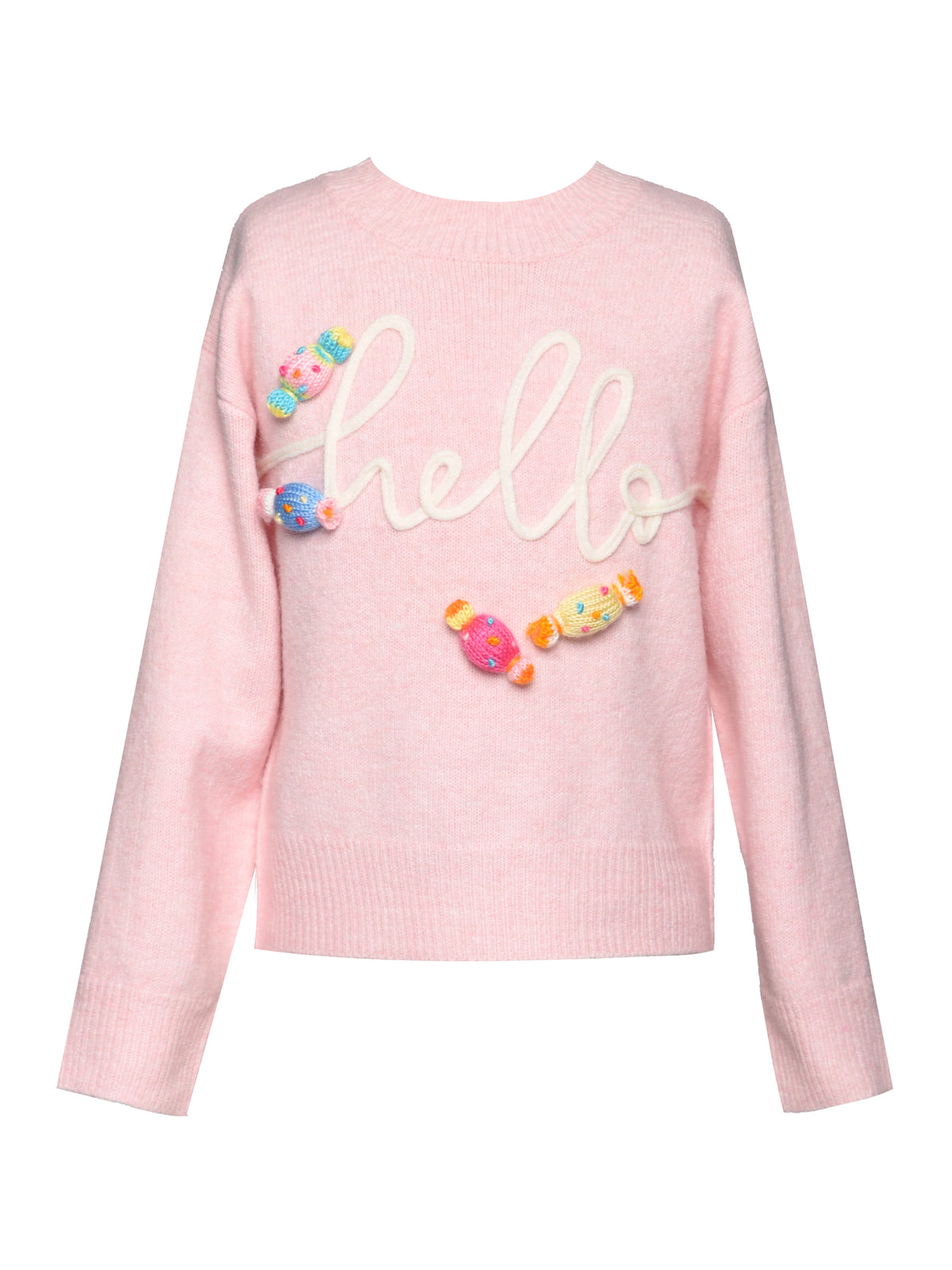 hello knit sweater