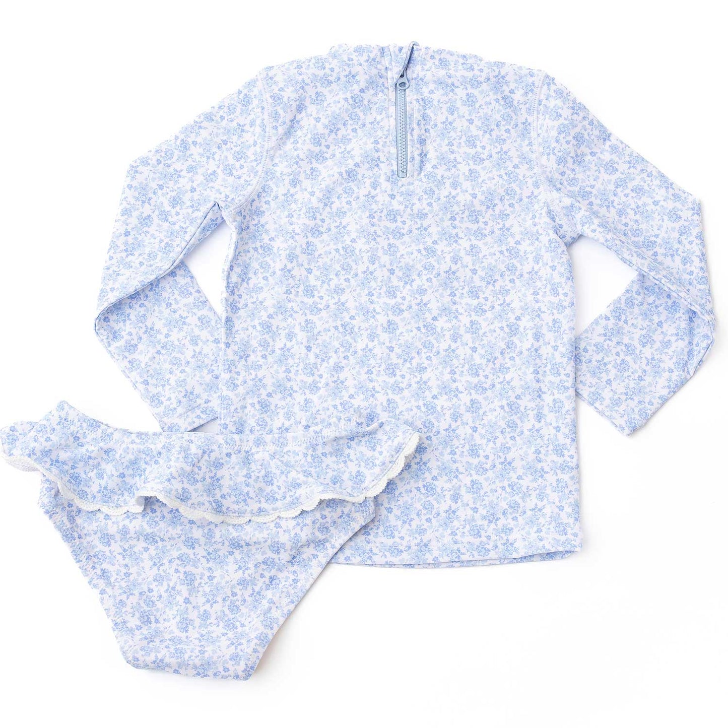 Floral Rashguard Swim Set | 2T - 6