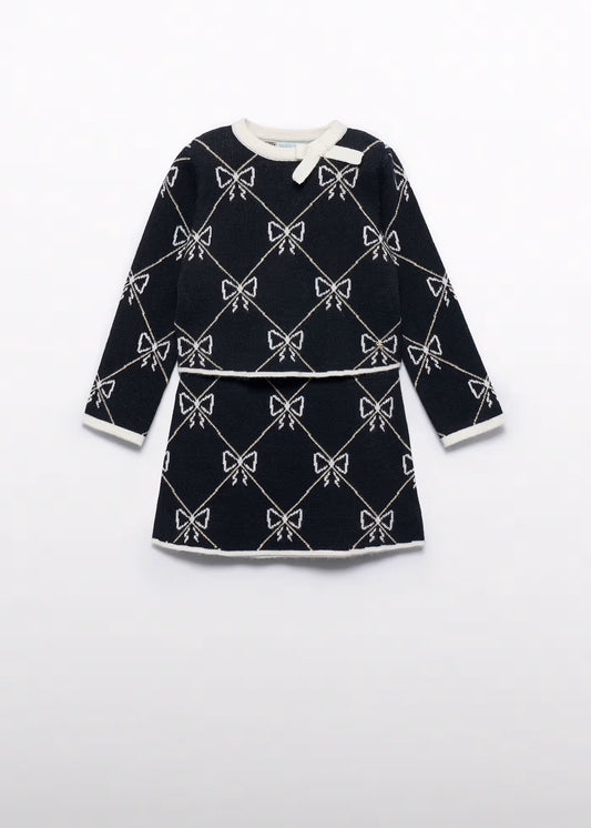 tricot skirt set